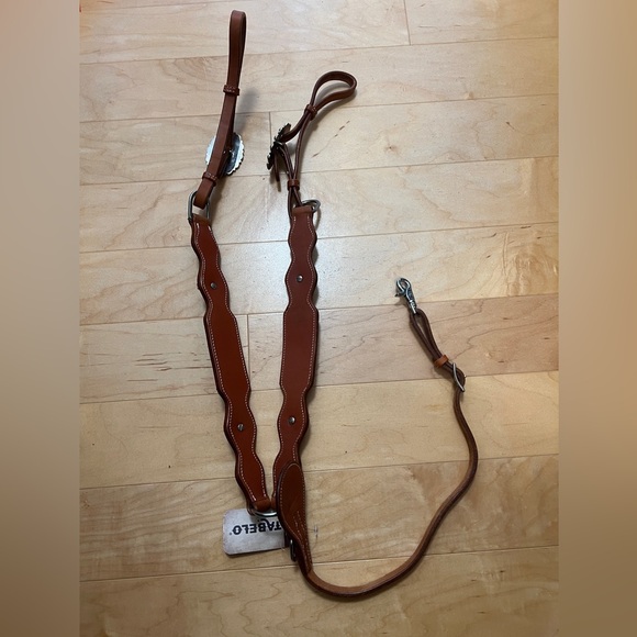 Western Leather Horse Breast Collar - Picture 7 of 10